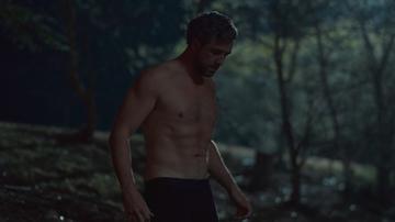 Sexiest Scenes of Jack London from Christmas on the Farm. Shirtless, Underwear. 74285