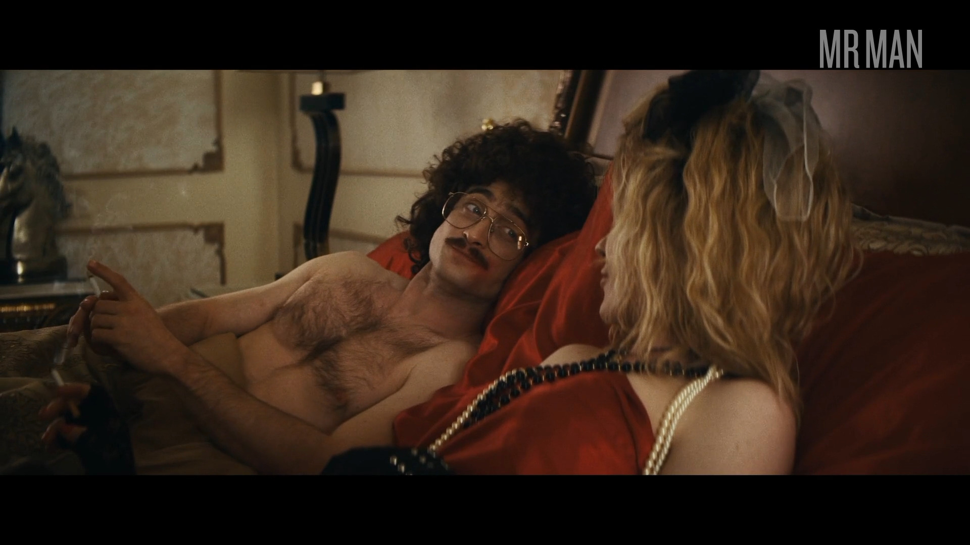 Sexiest Scenes of 'Weird Al' Yankovic from Weird: The Al Yankovic Story. Sexy, Shirtless, Straight. 74297