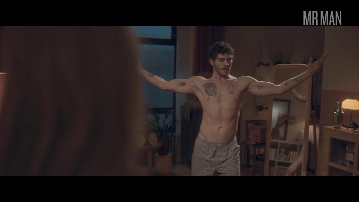 Sexiest Burak Deniz Scene in Don't Leave. Shirtless, Underwear. 74323