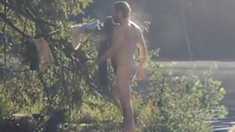 Tom Pelphrey Naked as Ted. Butt, Shirtless. 77205