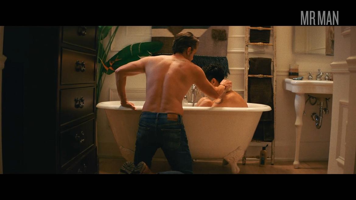 Jonathan Del Arco, Héctor Medina in Borrowed (2022) Gay Shirtless Bathing Suit Bulge 76460
