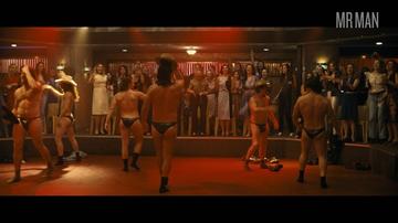 Maximilian Acevedo, Cyrus Hobbi, Danny Axley, Nathan Prevost, Zachary William, Chuck Saculla in Welcome to Chippendales (2022-2023) Sexy Shirtless Und