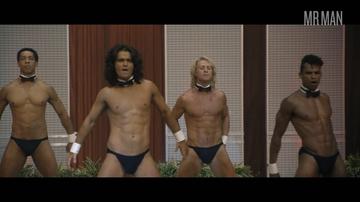Michael Graceffa, Spencer Boldman, Devinn Harris, Scott Myrick, Ricky Jaime in Welcome to Chippendales (2022-2023) Shirtless Underwear Bulge Butt 7457