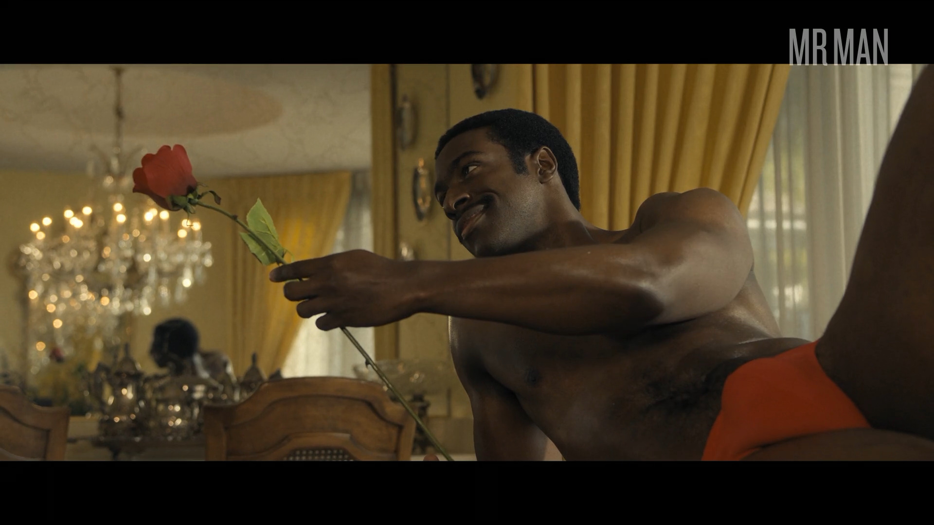 Sexiest Quentin Plair Scene in Welcome to Chippendales. Bulge, Sexy, Shirtless, butt, thong. 74455