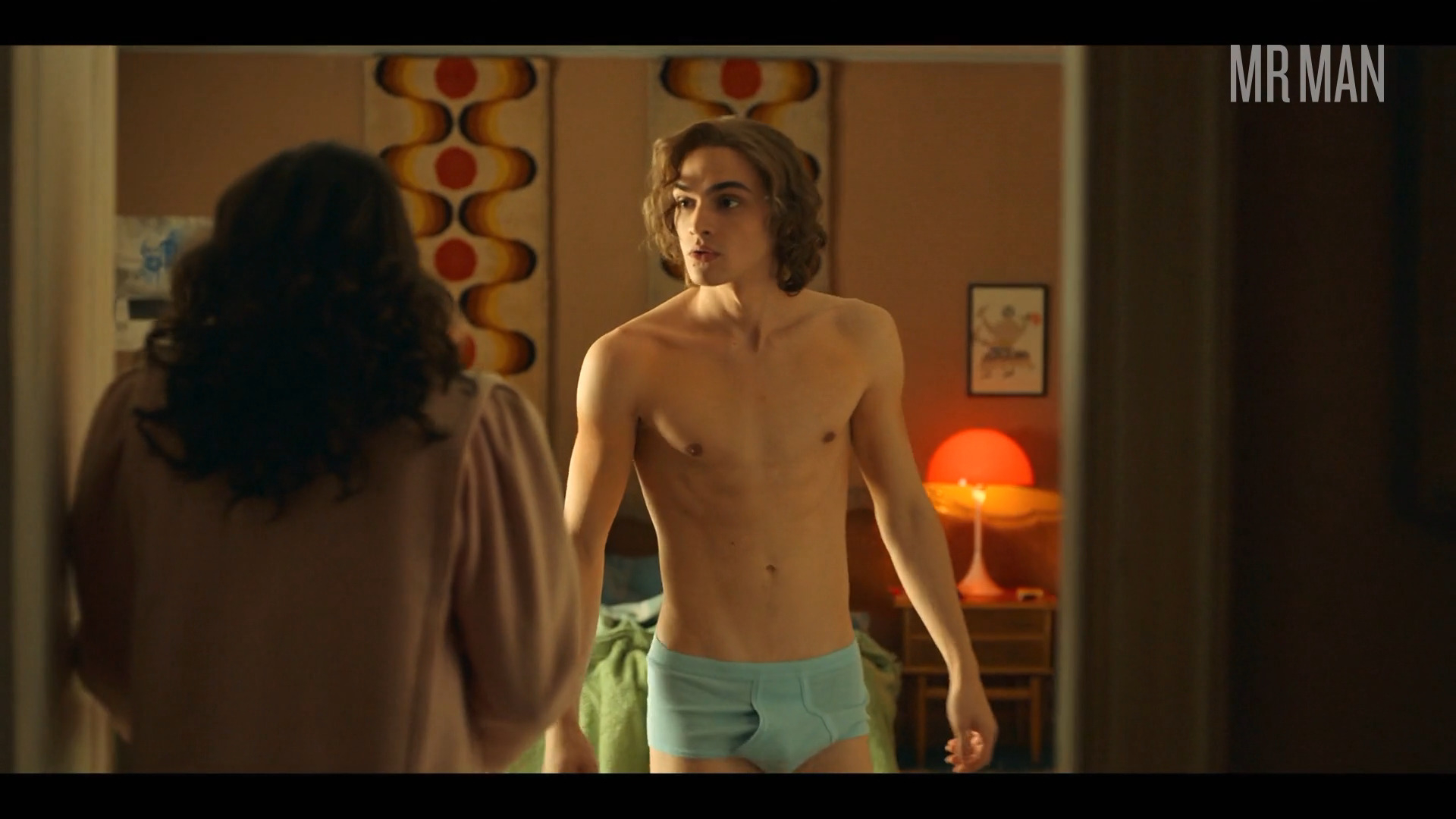 Hottest Gabriel Guevara Scene in Bosé. Bulge, Shirtless, Underwear. 74486