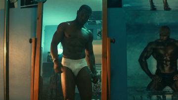 Jonathan Majors in Magazine Dreams (2023) Bulge Shirtless Underwear Bulge Shirtless 81738