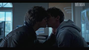 Tyler Lawrence Gray, Zack Nelson in Wolf Pack (2023) Gay Bathing Suit Butt 75399