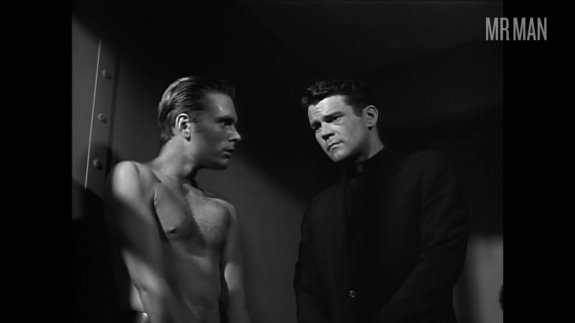 Hottest Keir Dullea Scene in The Hoodlum Priest. Shirtless, Underwear. 74918