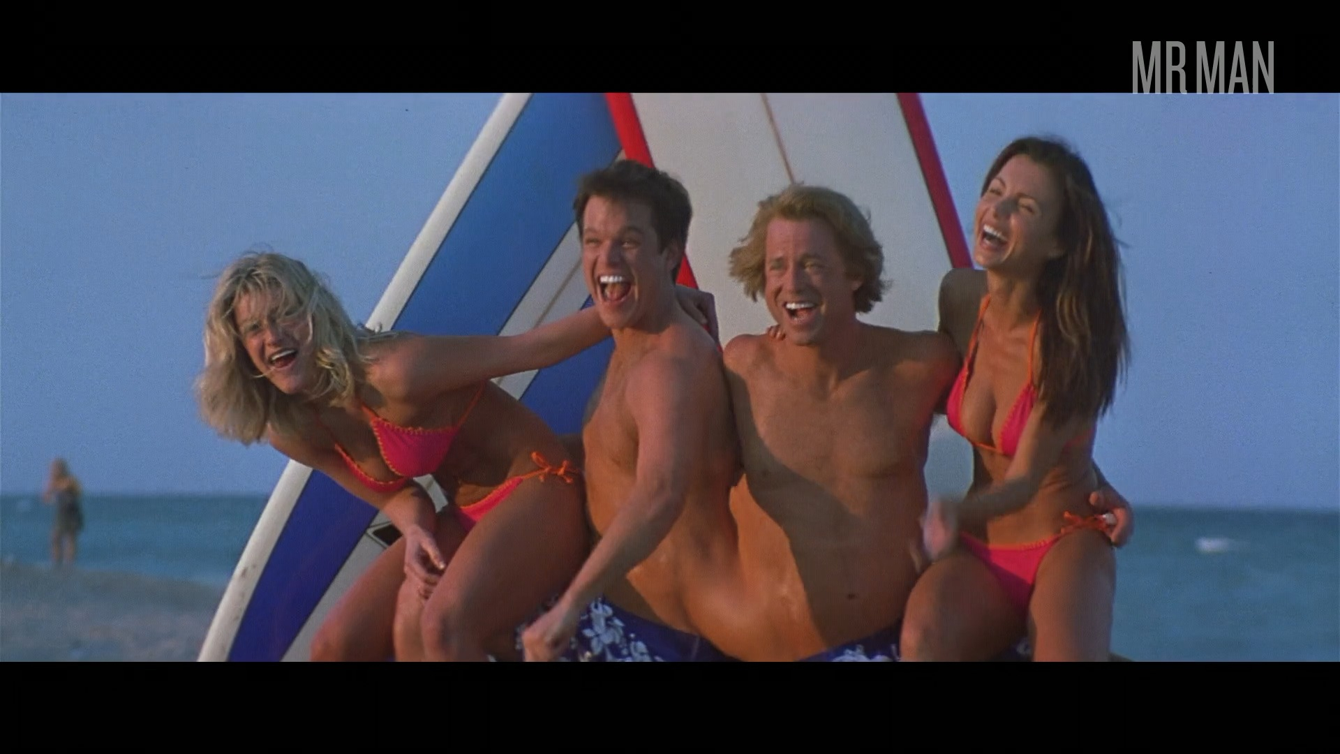 Hottest Matt Damon Scene in Stuck on You. Shirtless, sexy, underwear. 74930