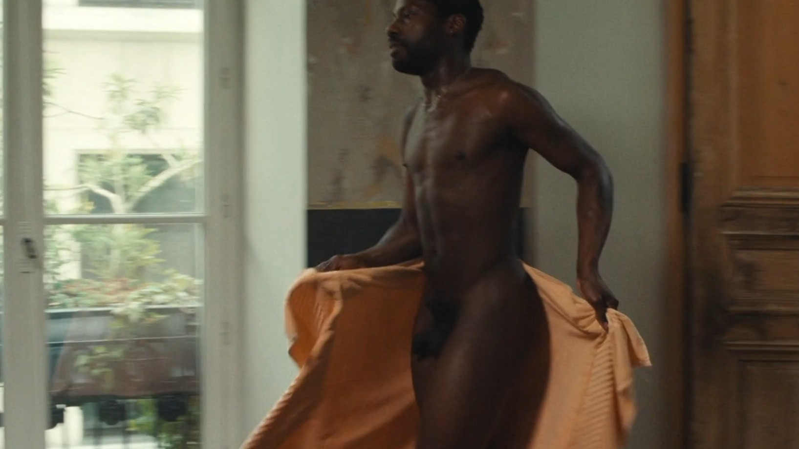 Erwan Kepoa Falé Naked as Amad. Balls, Penis, Shirtless, gay, underwear. 77139