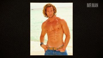 Sexiest Garren James Scene in Gunther's Millions. Bathing Suit, Sexy, Shirtless. 74941
