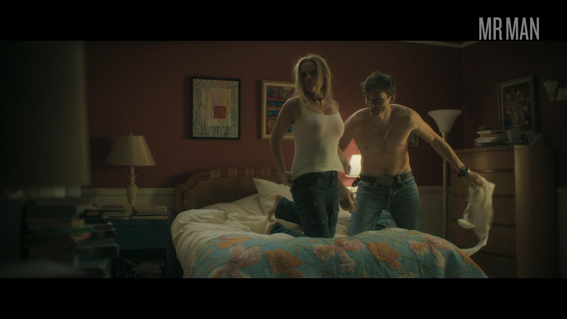 Sexiest Ashton Kutcher Scene in Your Place or Mine. Shirtless, underwear. 75037