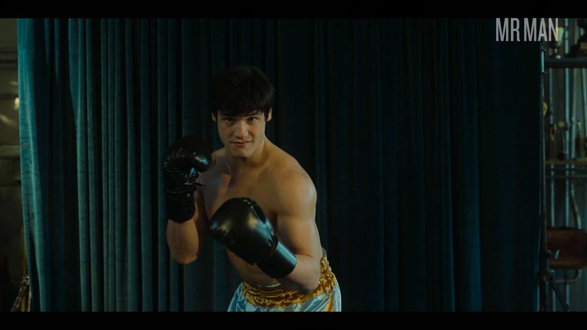 Hottest Jerónimo Bosia Scene in Ringo: Glory and Death. Shirtless, bulge, straight. 75500