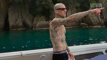 Travis Barker in 'Til Death Do Us Part Kourtney & Travis (2023) Shirtless Shirtless 75669