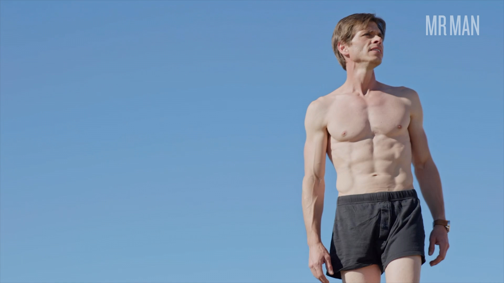 Sexiest Matthew Lawrence Scene in Double Threat. Shirtless. 75709