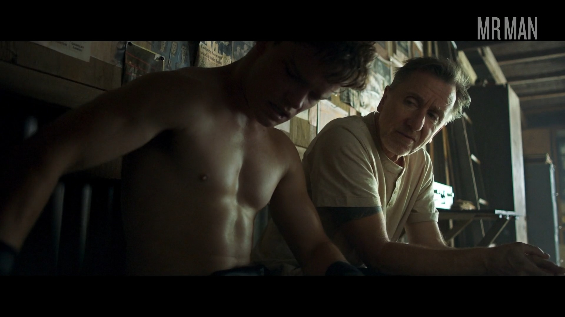 Hottest Jordan Oosterhof Scene in Punch. Sexy, Shirtless, bathing suit, butt. 75884