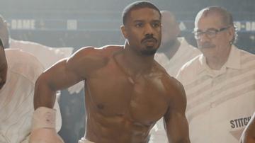 Michael B. Jordan, Jonathan Majors in Creed III (2023) Shirtless Shirtless 76093