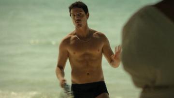 Hottest David Palacio Scene in Fake Profile. Bathing Suit, Sexy, Shirtless, Straight, bulge, butt. 80846