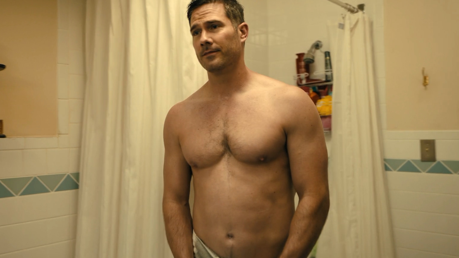 Hottest Luke Macfarlane Scene in Platonic. Shirtless. 76148