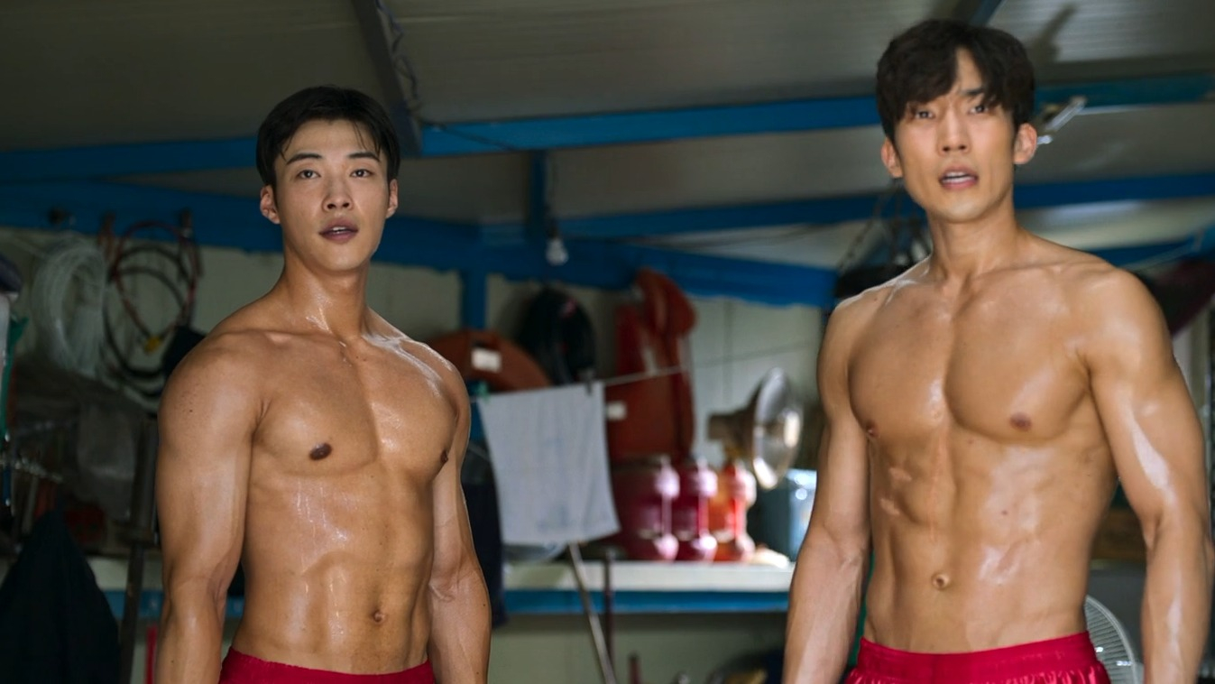Sexiest Lee Sang-yi Scene in Bloodhounds. Sexy, Shirtless, straight. 76165