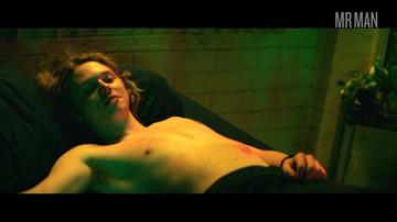 Jack Kilmer in Detective Knight: Independence (2023) Shirtless Straight Sexy Shirtless 76185