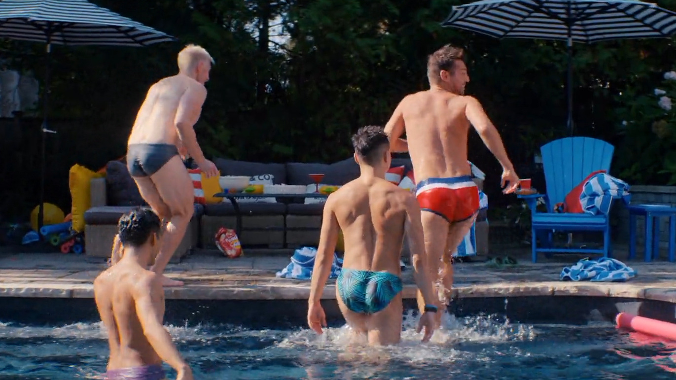 Sexiest Scenes of Geoffrey from Glamorous. Shirtless, bulge. 76283
