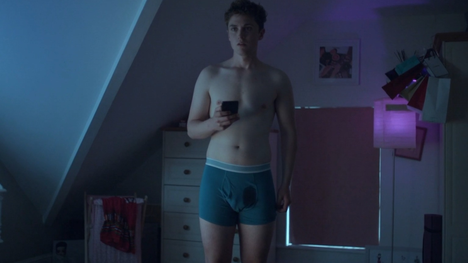 Hottest Rhys Mannion Scene in Clean Sweep. Bulge, Shirtless, Underwear. 76352