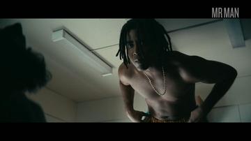 Sexiest Jharrel Jerome Scene in I'm a Virgo. Shirtless, Straight, butt, sexy. 76297