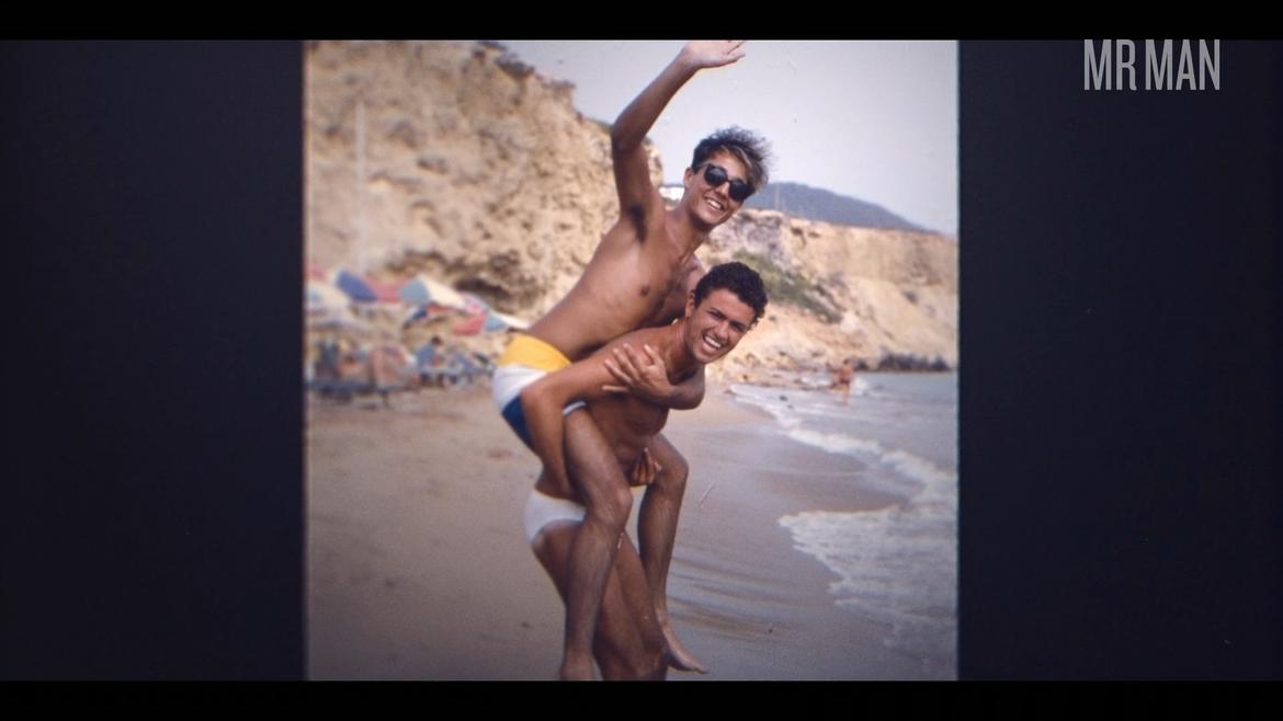 Sexiest Scenes of Self (archive footage) from Wham!. Bathing Suit, Bulge, Shirtless, underwear. 76367
