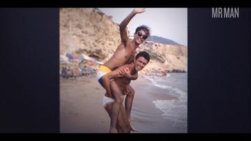 Sexiest Scenes of Self (archive footage) from Wham!. Bathing Suit, Bulge, Shirtless, underwear. 76367