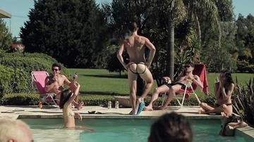 Bruno Giganti, Denis Corat, Jordán Romero in Horseplay (2023) Bulge Butt Shirtless Sexy Thong Balls Bulge 76394