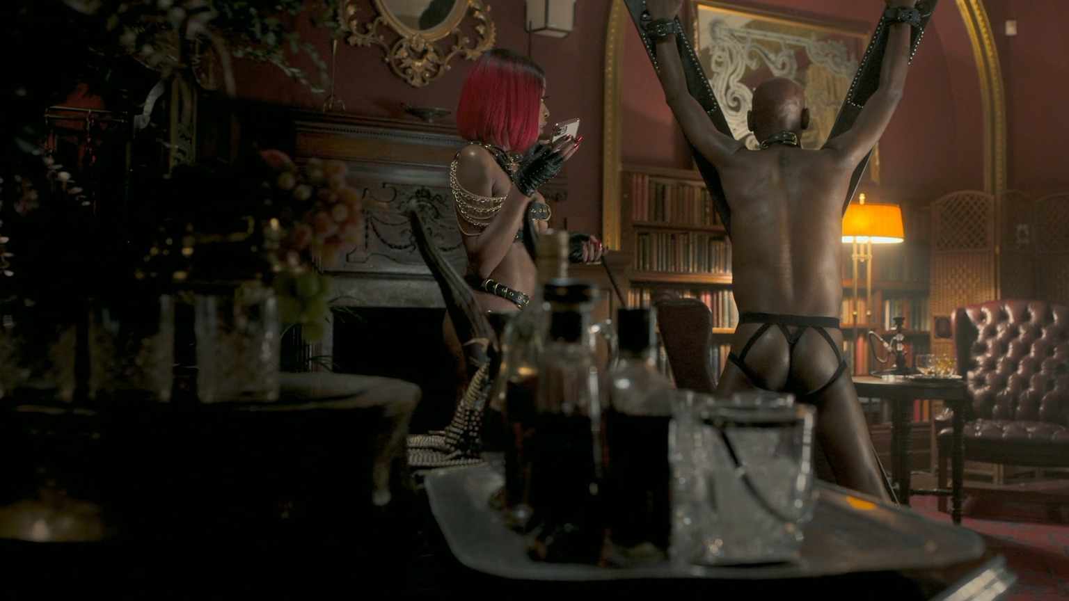 Hottest Warren Masemola Scene in Fatal Seduction. Shirtless, Thong, underwear. 82226
