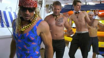 Sexiest Scenes of Self from Below Deck Down Under. Shirtless, bathing suit, bulge. 76913