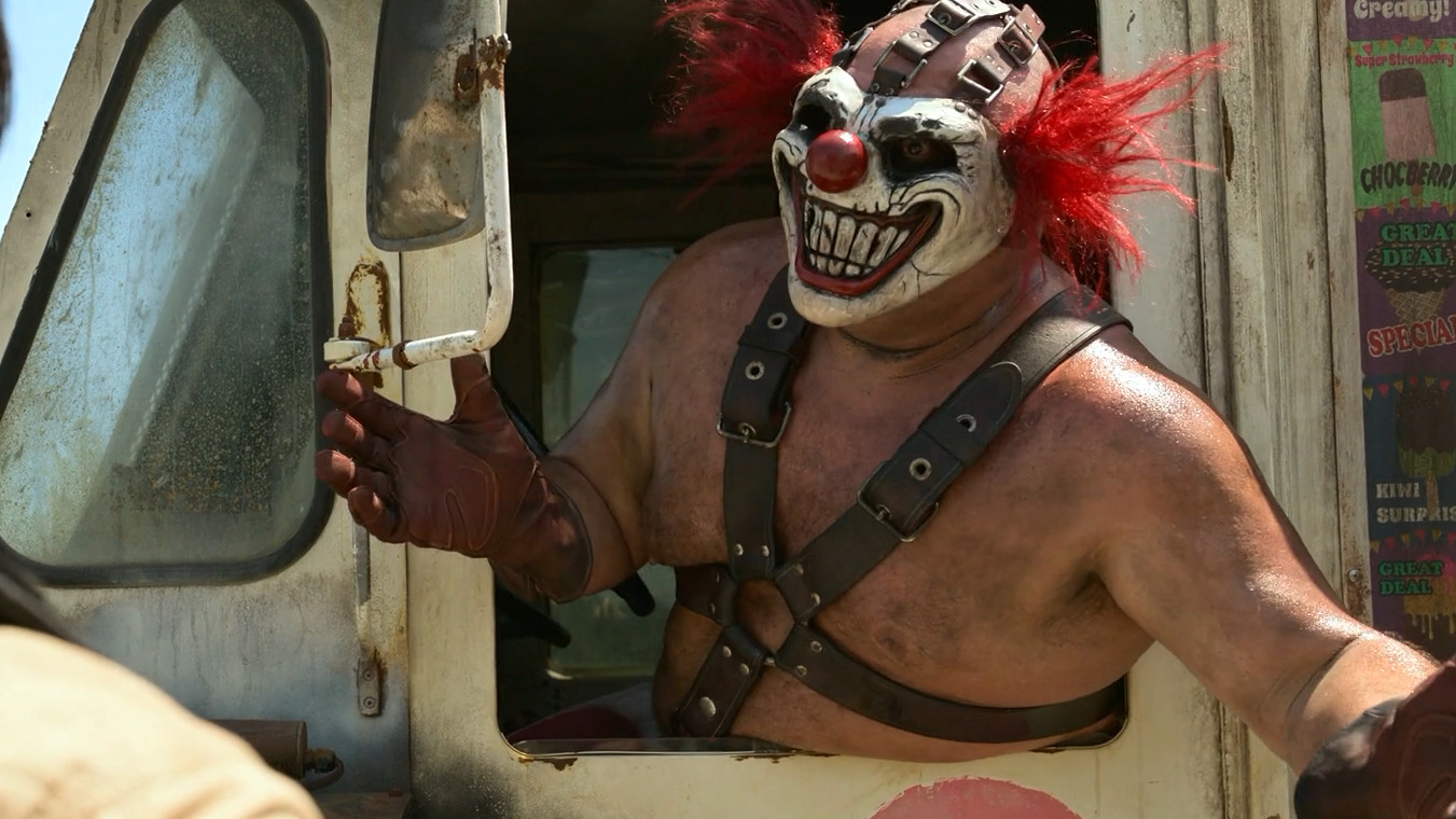 Hottest Samoa Joe Scene in Twisted Metal. Shirtless. 76562