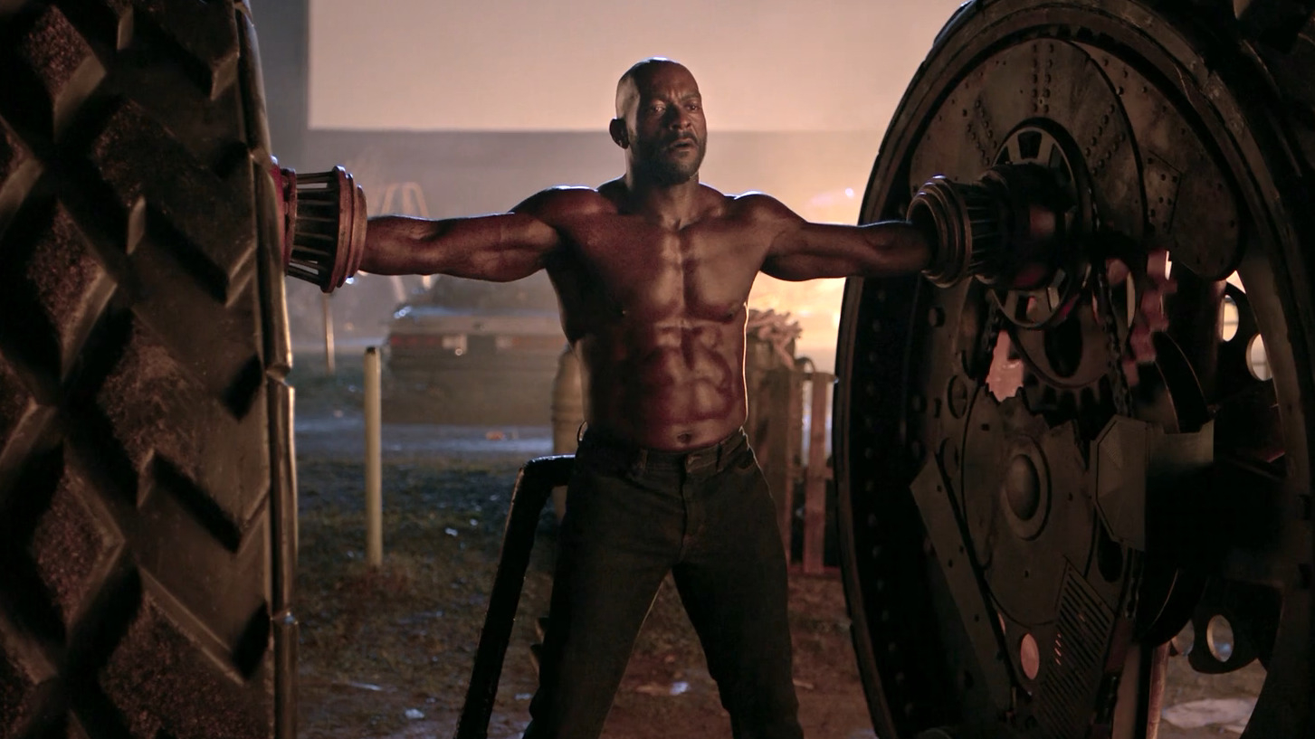 Hottest Michael James Shaw Scene in Twisted Metal. Shirtless. 82112