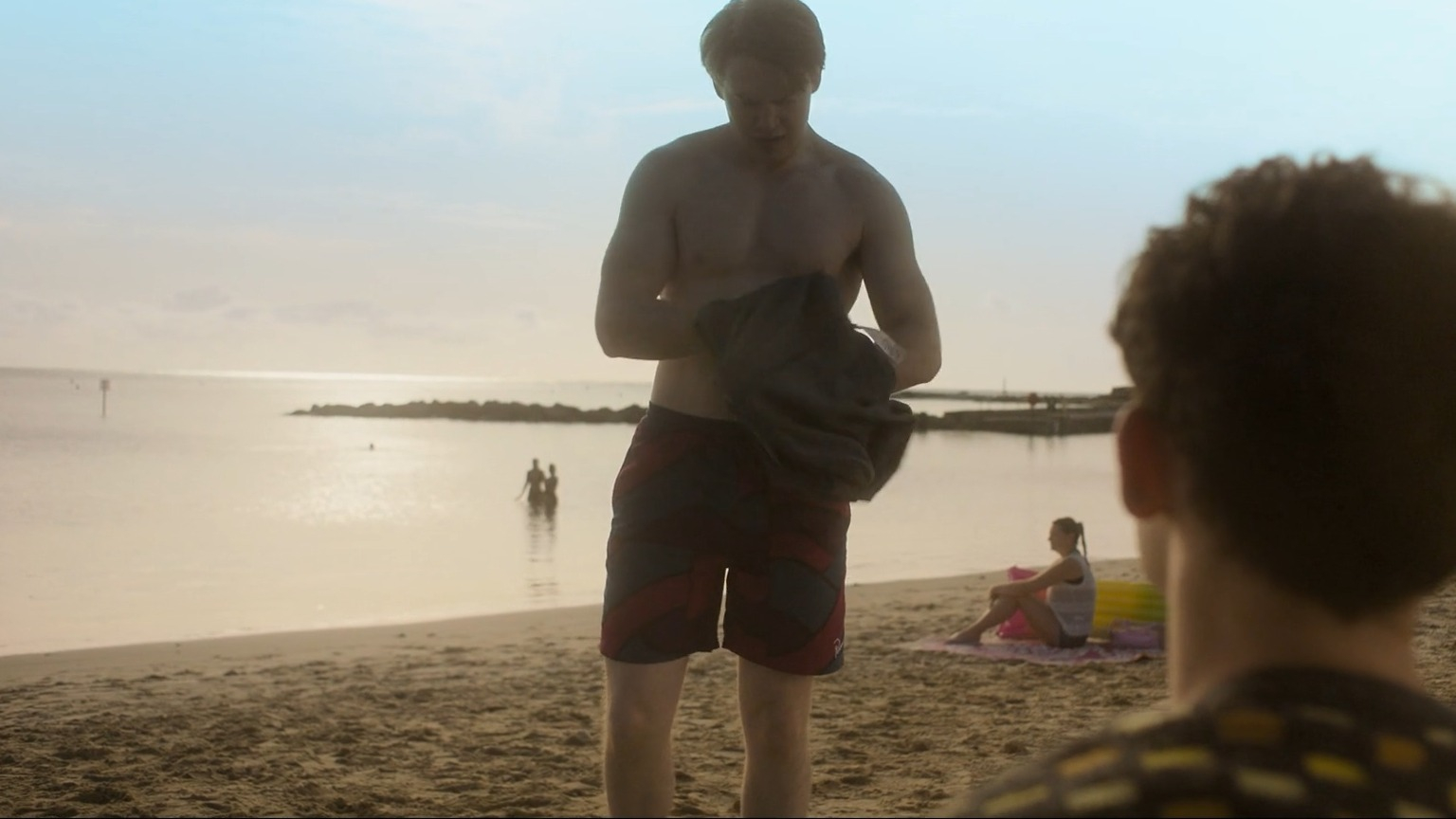 Hottest Charlie Spring Scenes. Gay, Bathing Suit, Shirtless. 80271