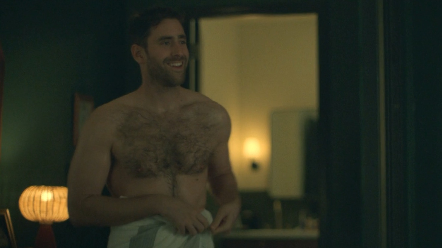 Oliver Jackson-Cohen in Wilderness (2023) Shirtless Sexy Shirtless 76943