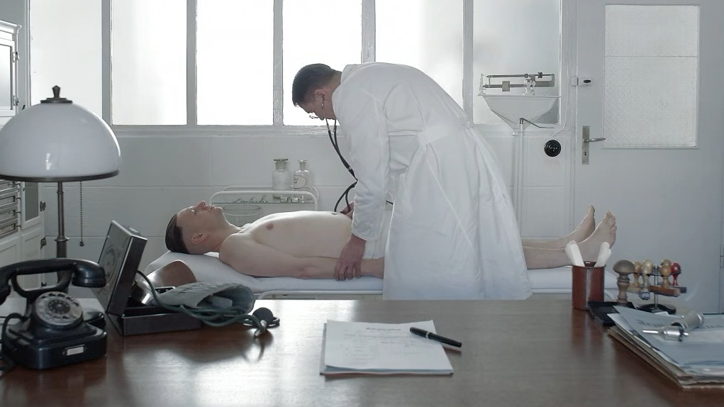 Sexiest Scenes of Rudolf Höss from The Zone of Interest. Shirtless, bathing suit, bulge. 78725
