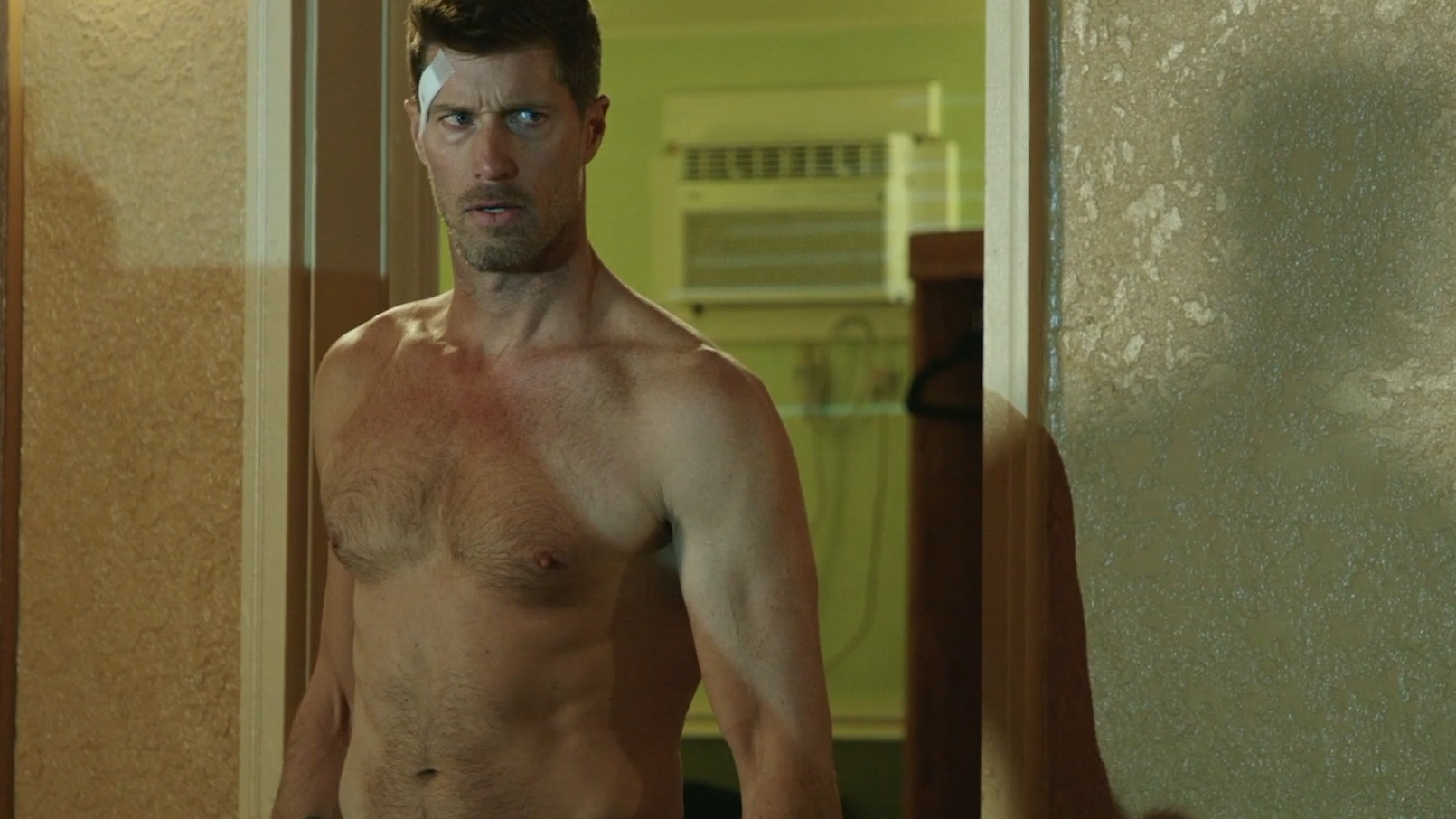 Sexiest Scenes of Jackson Hardison from Kill Shot. Shirtless. 76979