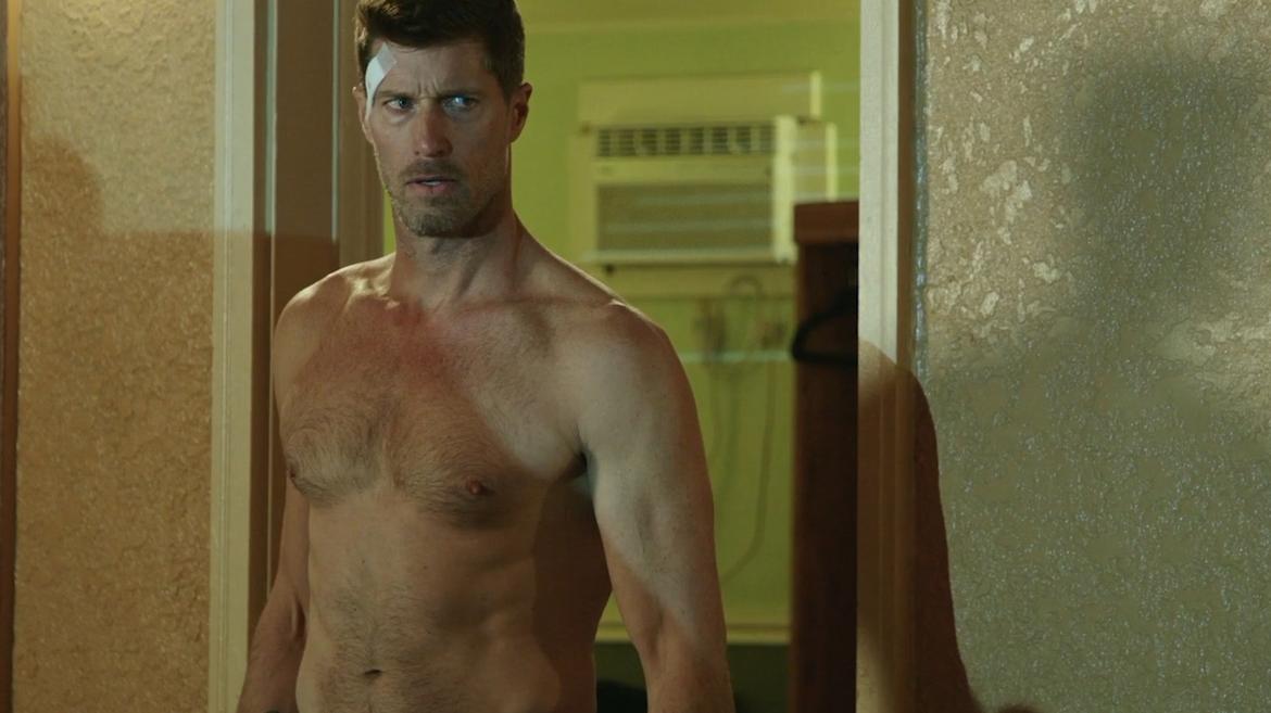 Sexiest Scenes of Jackson Hardison from Kill Shot. Shirtless. 76979