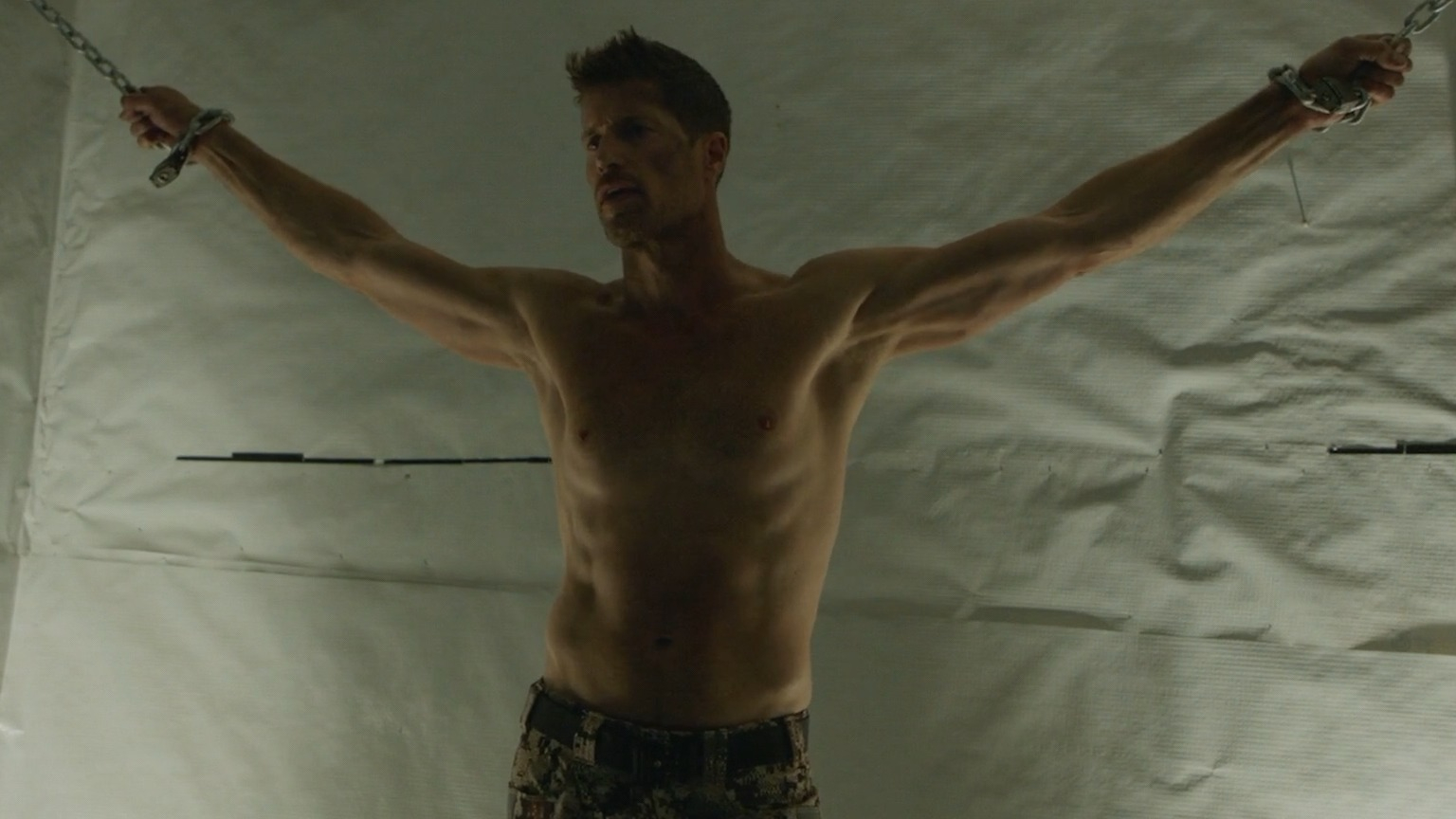Kill Shot's Sexiest Scenes with Rib Hillis. Shirtless. 76980
