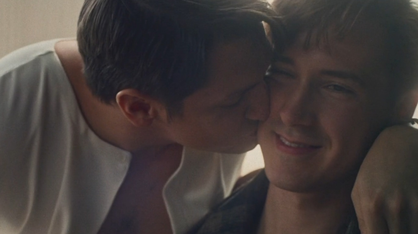 Hottest Young Blonde Man Scenes. Gay, shirtless. 77031