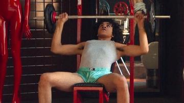 Khalil Ben Gharbia in Peter von Kant (2022) Bulge Sexy Bulge Butt 77118