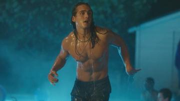 Hottest Charlie Gillespie Scene in Totally Killer. Shirtless. 77132