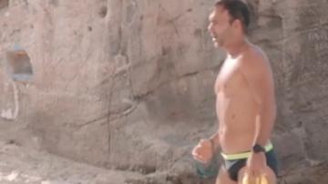 Ibiza Blue's Sexiest Scenes with Jesús Lloveras. Bathing Suit, Sexy, Bulge, butt, penis. 77208