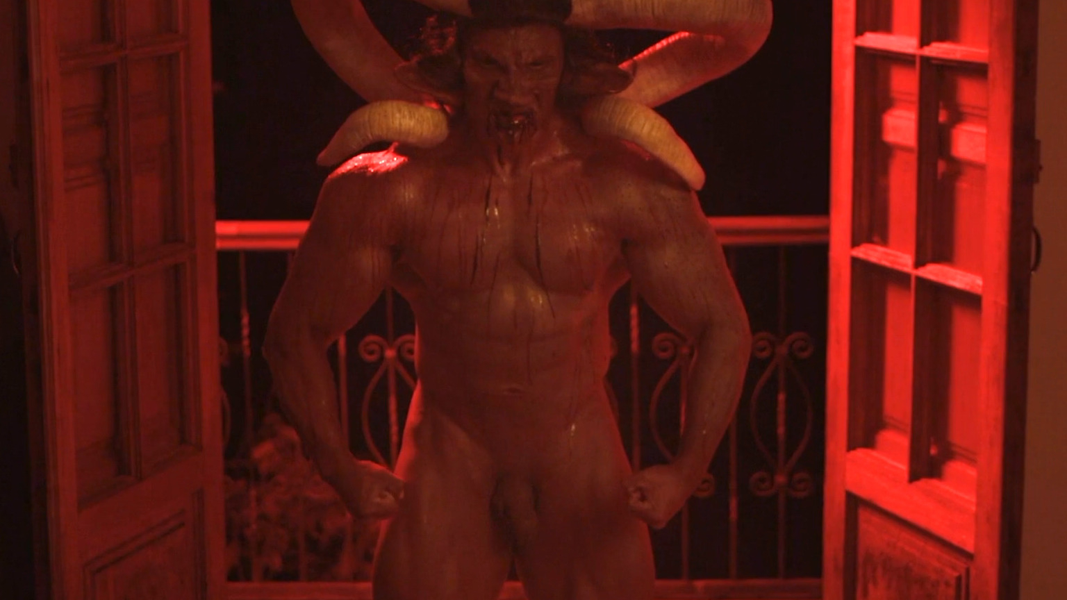 Miguel Michel Nude as Americo. Bulge, Shirtless, Underwear, Balls, Penis, butt, gay. 77222