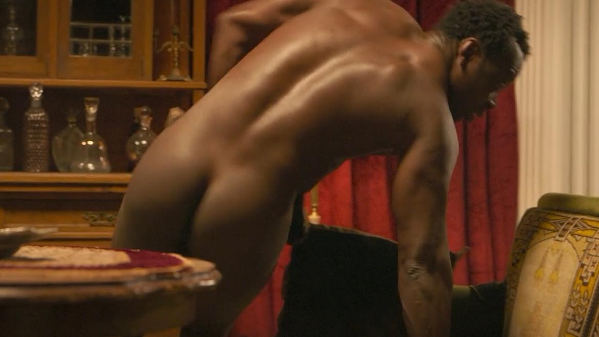 Edward Apeagyei Nude in The Quantum Devil. Butt, Shirtless. 77362
