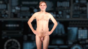 Graham Stokes Naked in Disorienting Dick. Balls, Penis, Shirtless, butt, erect. 77377