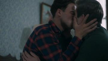 Allen Leech, Adam John Richardson in The Vanishing Triangle (2023) Gay Gay 77448