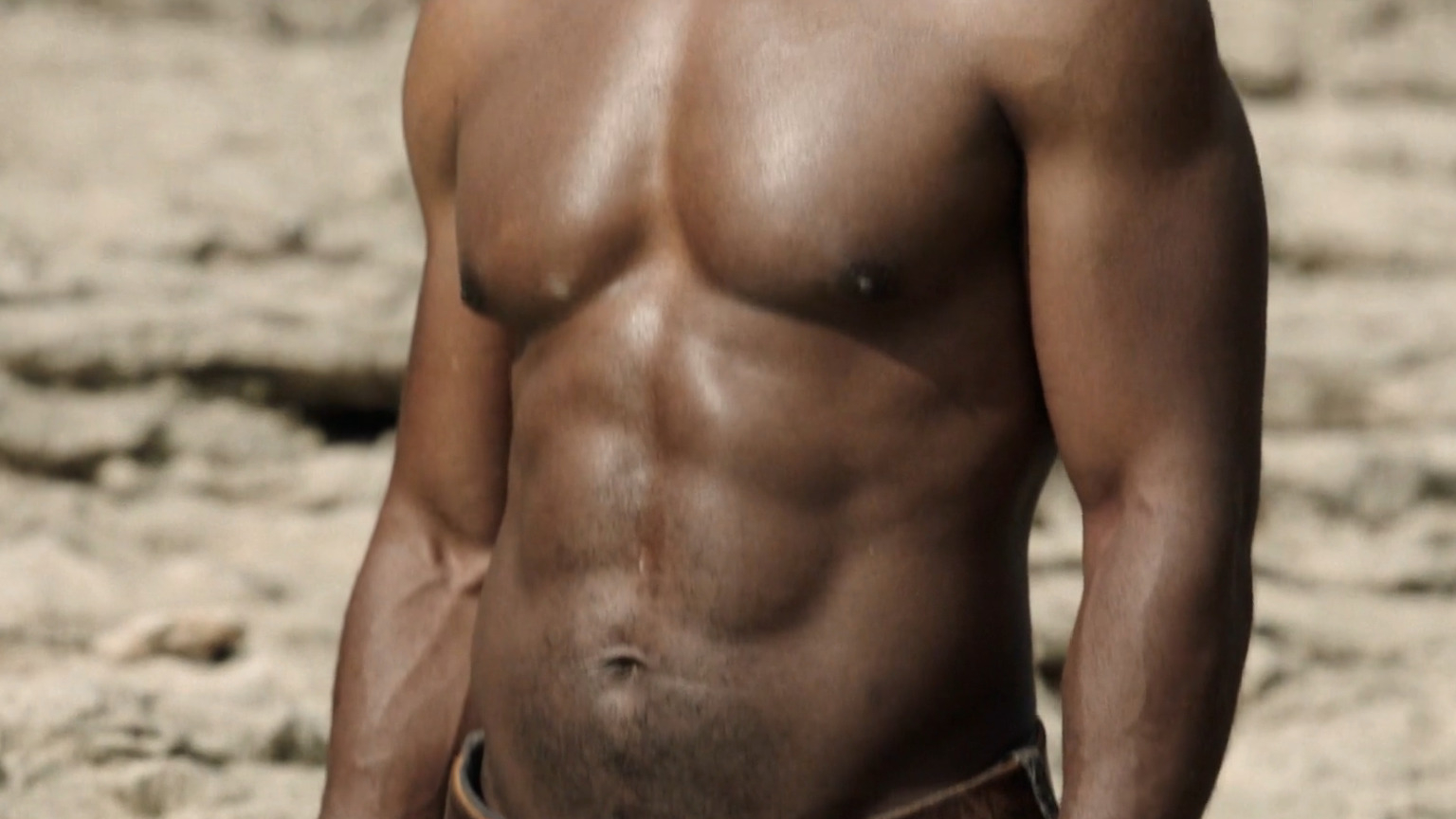 Sexiest Scenes of Bass Reeves from Lawmen: Bass Reeves. Shirtless, sexy, straight. 77417